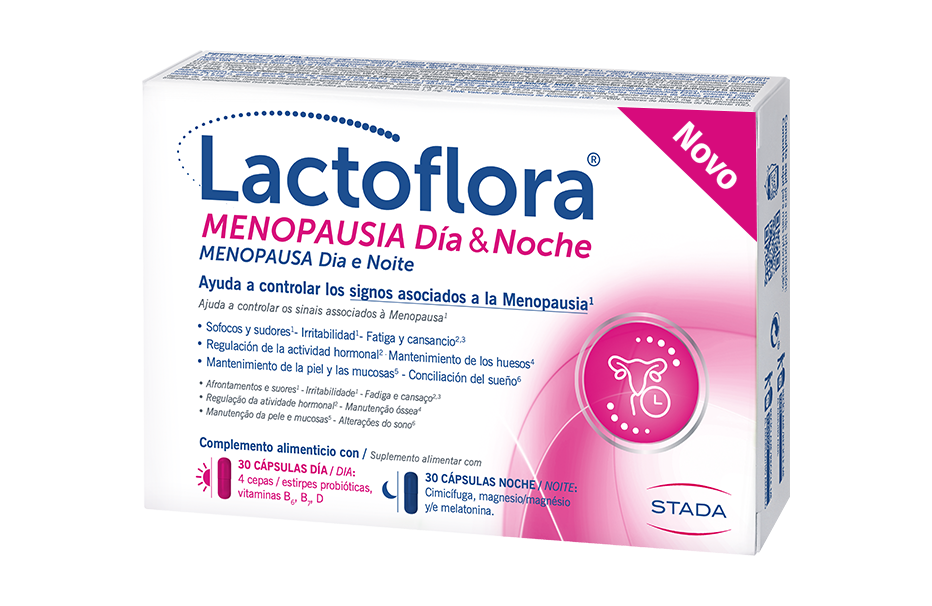 Lactoflora® Menopausa Dia e Noite